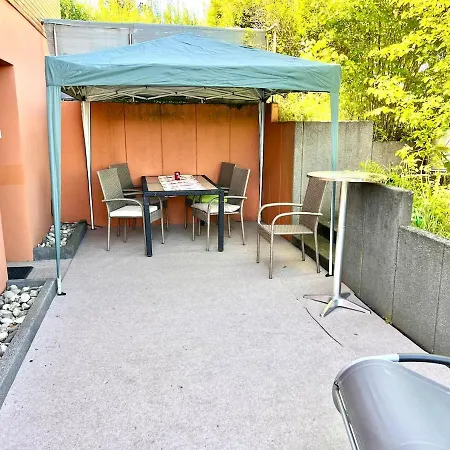 Ruhige Terrasse Taunusblick Appartement Michelbach